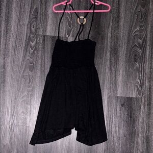 Black babydoll style shirt